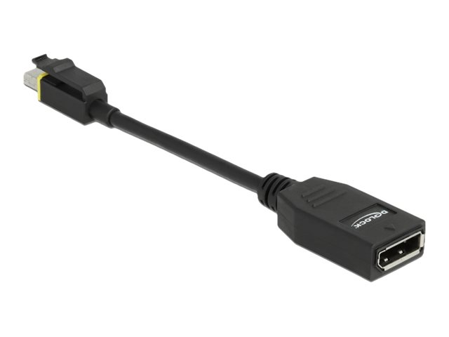 Delock Mini DisplayPort 1.4 zu DisplayPort Adapter mit Einrastfunktion 8K 60 Hz Delock Mini DisplayPort 1.4 zu DisplayPort Adapter mit Einrastfunktion 8K 60 Hz
