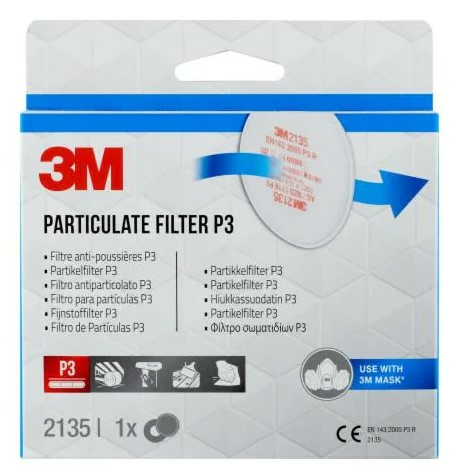 3M Filter 2135 P3 EN 143:2021