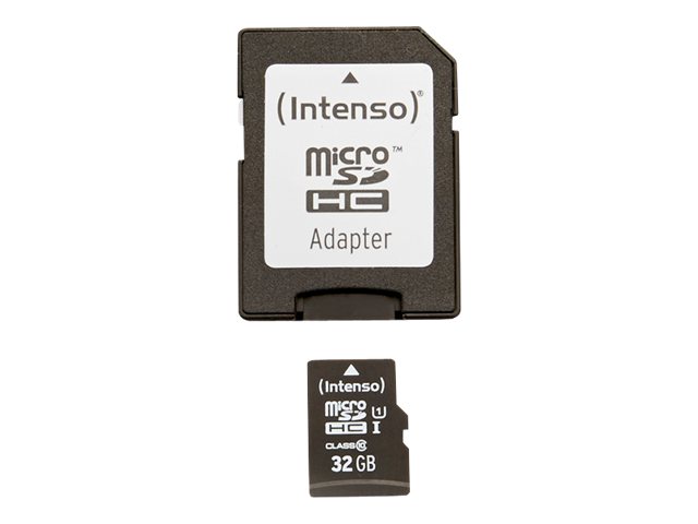 Intenso Speicherkarte microSDHC-Card PREMIUM 32 GB