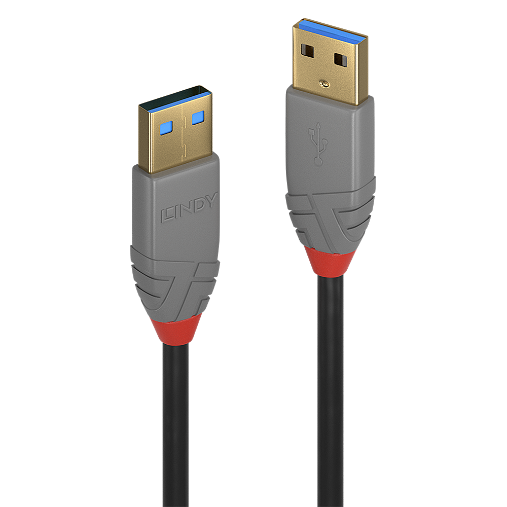 LINDY 5m USB 3.0 Typ A Kabel Anthra Line