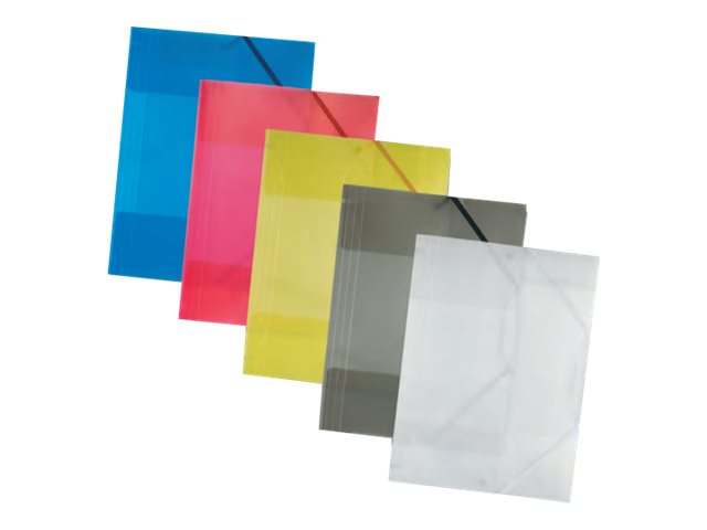 5 folia Sammelmappen DIN A4 farbsortiert