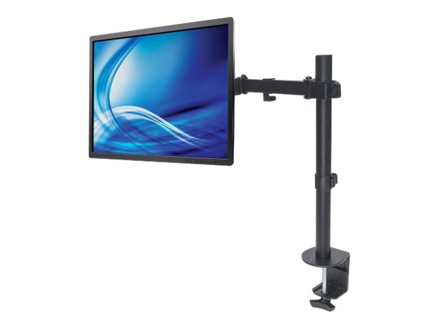 MANHATTAN Monitorarm fuer ein Display von 33,02-81,28 13Z-32Z bis 8kg 2-fach schwenkbar +/-45Grad neigbar 360Grad schwenkbar schwarz