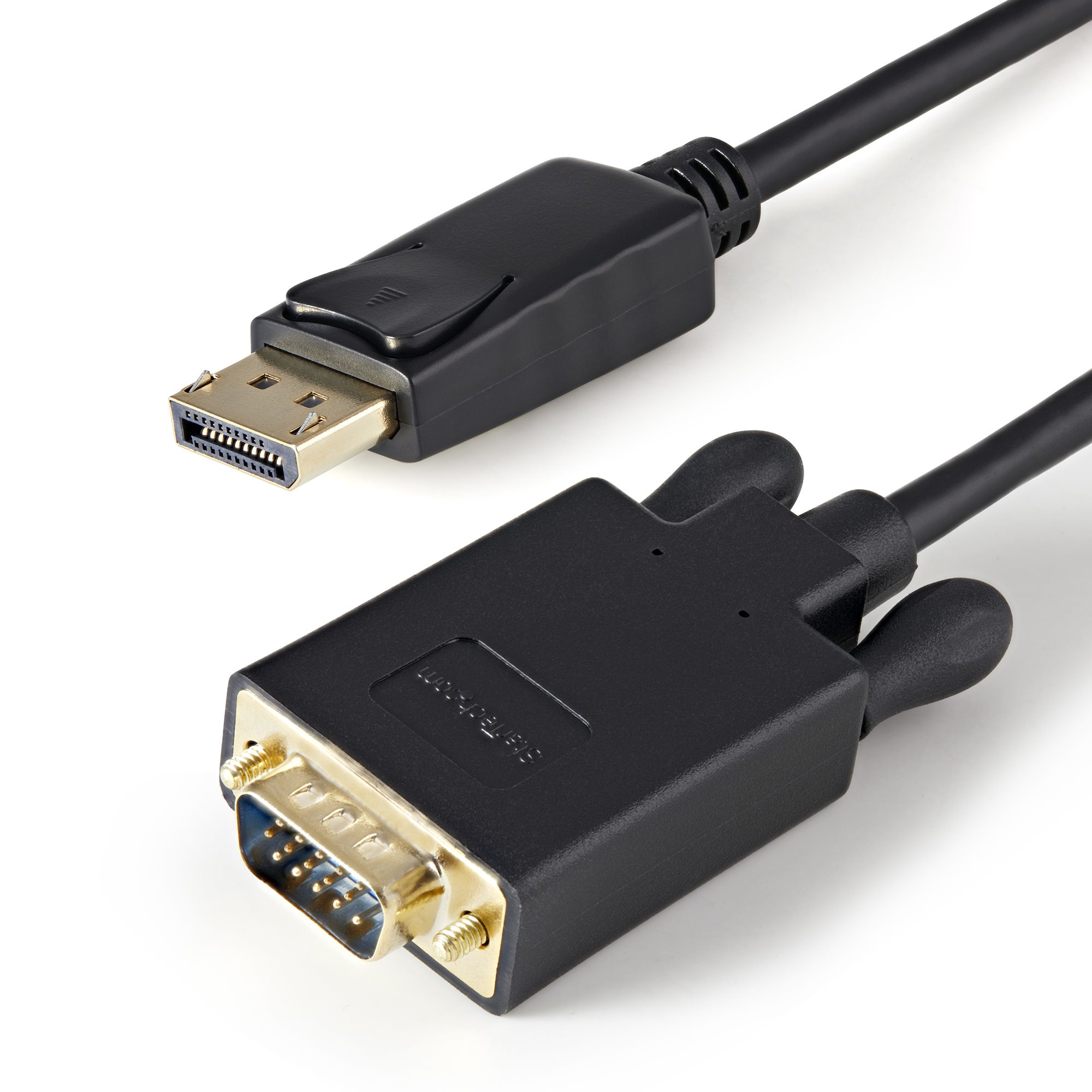 STARTECHCOM DP2VGAMM3B DisplayPort to VGA 3ft Active Black