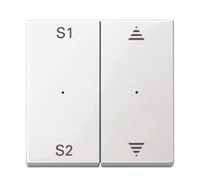 Merten Serienwippe MEG52270319 2f Szene1/2 Auf/Ab polarweiß Merten Serienwippe MEG52270319 2f Szene1/2 Auf/Ab polarweiß