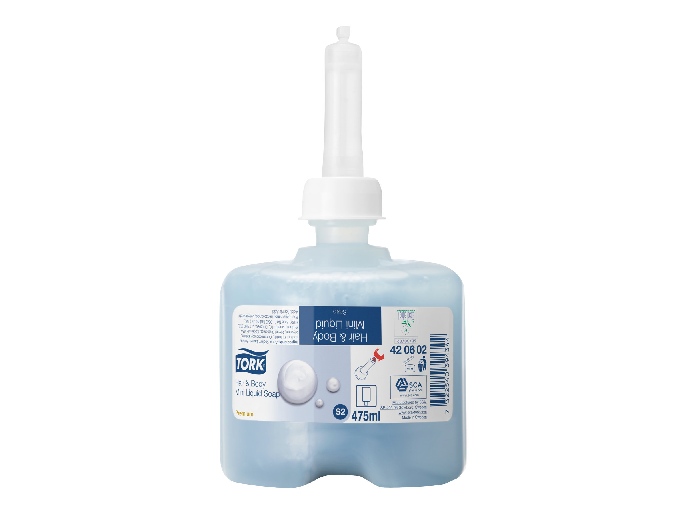 TORK Mini Duschcreme FlÃ¼ssigseife 475 ml