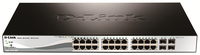 D-LINK DGS-1210-28P/E 28-Port smart managed PoE Gigabit Switch 24x 10/100/1000BASE-T PoE 4x TP Combo Port/SFP 193W PoE Kapazität