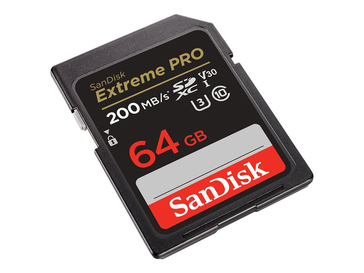 SanDisk Speicherkarte SDXCCard Extreme PRO, 64 GB, 1 St
