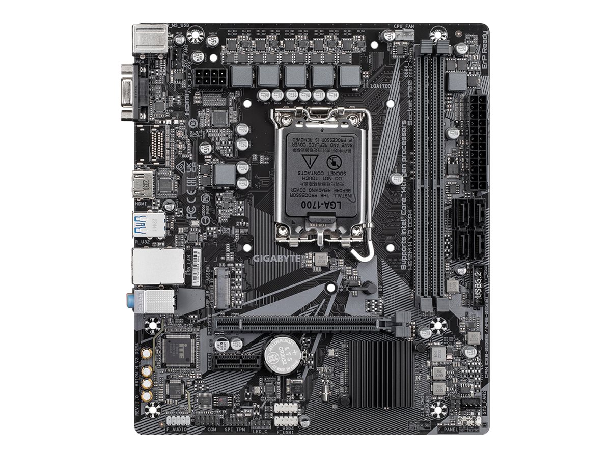 GIGABYTE H610M H V3 DDR4 LGA1700 2xDDR5 4xSATA 1xM.2 GIGABYTE H610M H V3 DDR4 LGA1700 2xDDR5 4xSATA 1xM.2
