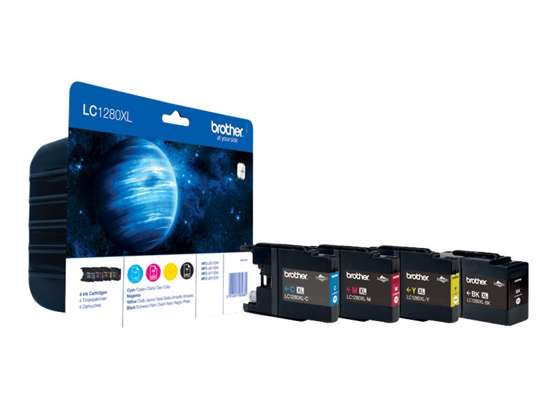 LC1280XLVALBP BROTHER MFC Tinte (4) cmyk