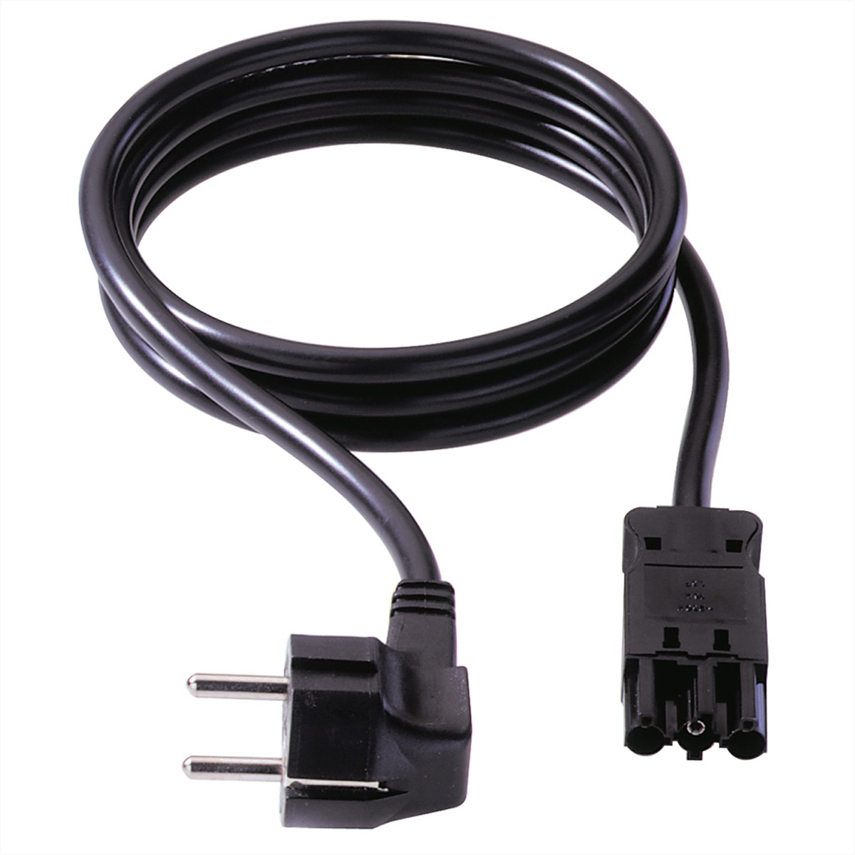 Bachmann Zuleitung 375.000 H05VV-F 3G1,5 1,5m schwarz GST18