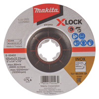 makita Schruppscheibe X-Lock E-00402 makita Schruppscheibe X-Lock E-00402