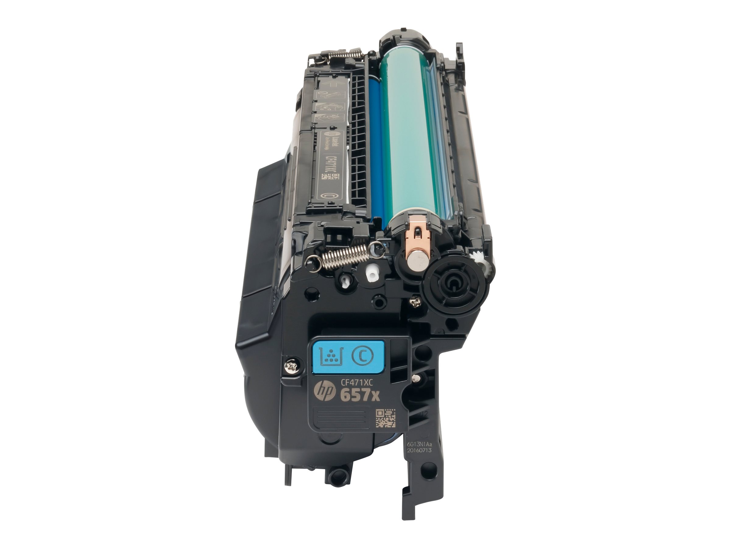HP 657X original LaserJet Toner cartridge CF471X Cyan High Yield HP 657X original LaserJet Toner cartridge CF471X Cyan High Yield