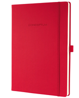 SIGEL Notizbuch CONCEPTUM® ca. DIN A4 liniert, rot Hardcover 194 Seiten SIGEL Notizbuch CONCEPTUM® ca. DIN A4 liniert, rot Hardcover 194 Seiten
