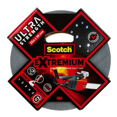 3M Extremium Ultra Strength Gewebeband 48,0 mm x 25,0 m Schwarz