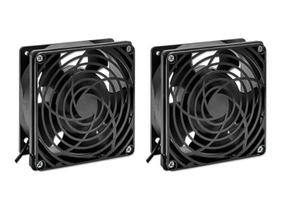 INTELLINET 2-fach Dachlüfter für 48,26cm 19Zl Wandverteiler Kühleinheit zur Dachmontage 1,8m Stromkabel 220-240V Erdungskit schwarz INTELLINET 2-fach Dachlüfter für 48,26cm 19Zl Wandverteiler Kühleinheit zur Dachmontage 1,8m Stromkabel 220-240V Erdungskit schwarz
