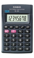 CASIO HL4A Taschenrechner schwarz