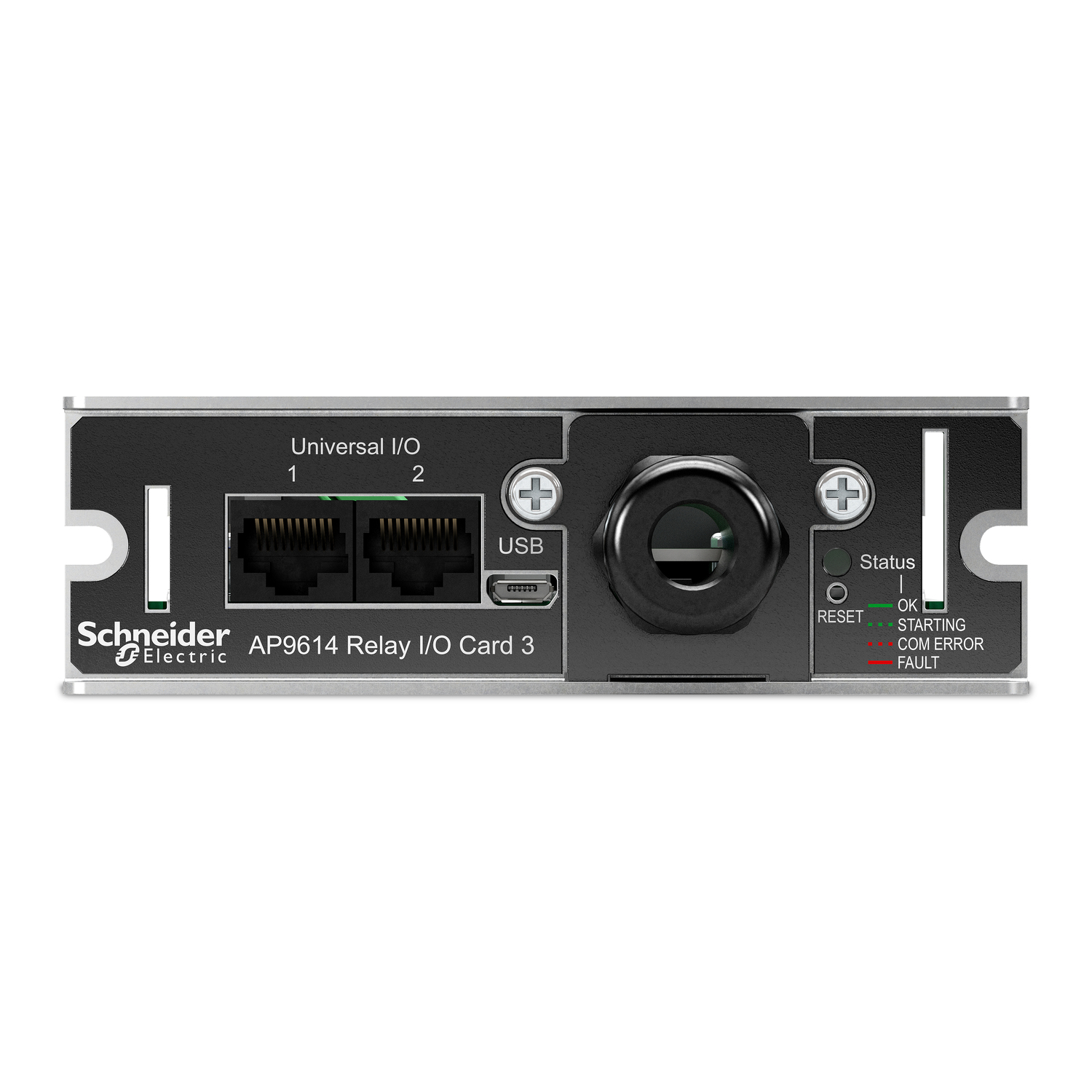 APC Network Management Card Remote management adapter SmartSlot 10100 Ethernet x 2 dry contact
