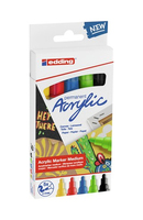 edding 5100 basic Acrylstifte farbsortiert 2,0 3,0 mm, 1 Set
