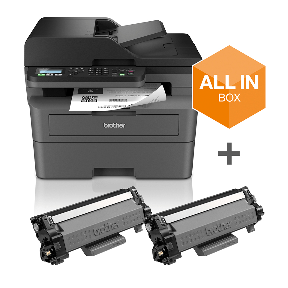 BROTHER MFCL2827DWXL Monolaser MFP 34ppm