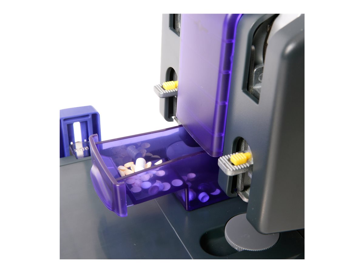 RAPESCO® Registraturlocher Germ-Savy ECO P1100 grau/lila