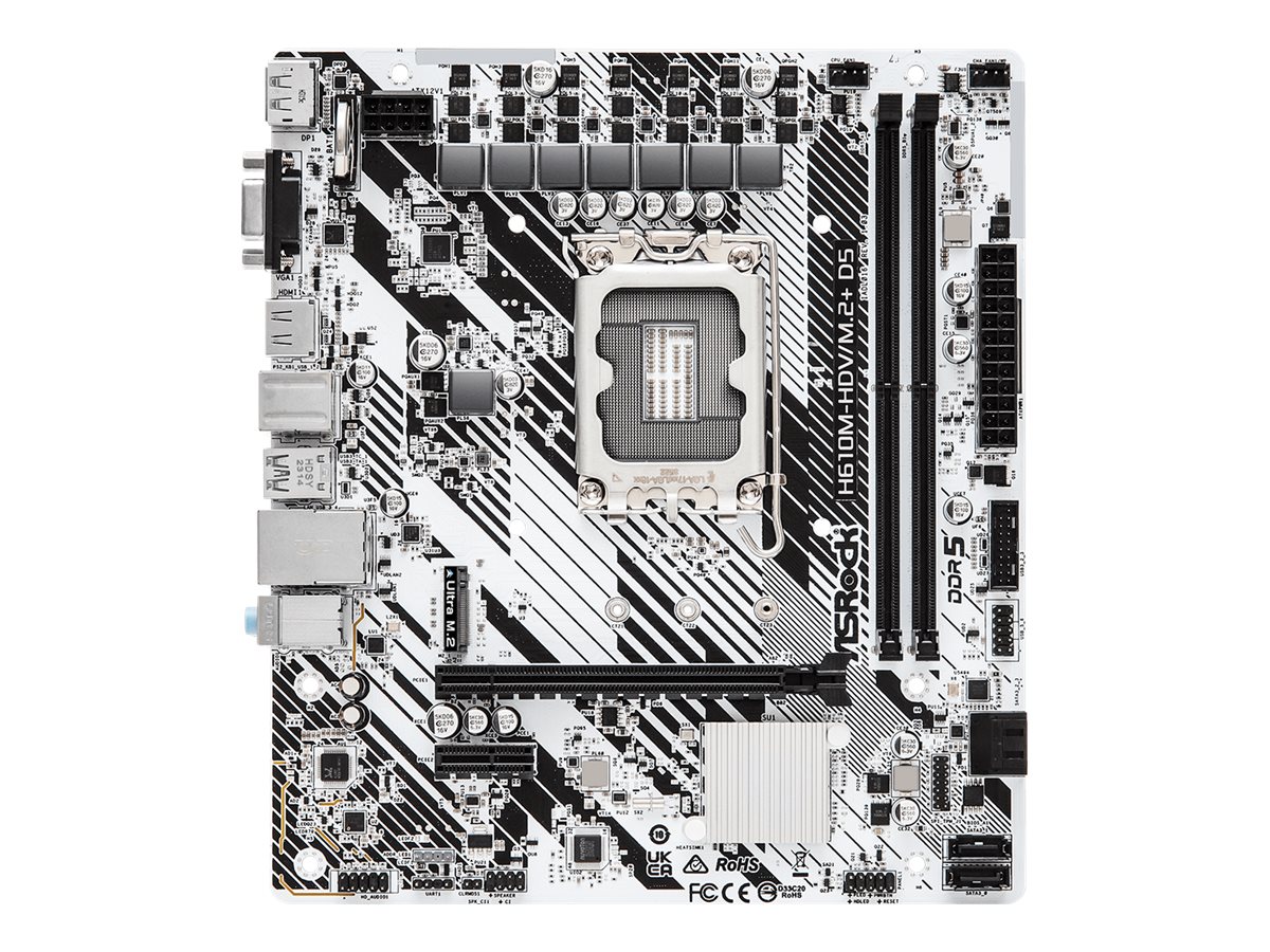 ASROCK H610MHDVM2 D5 1700 D