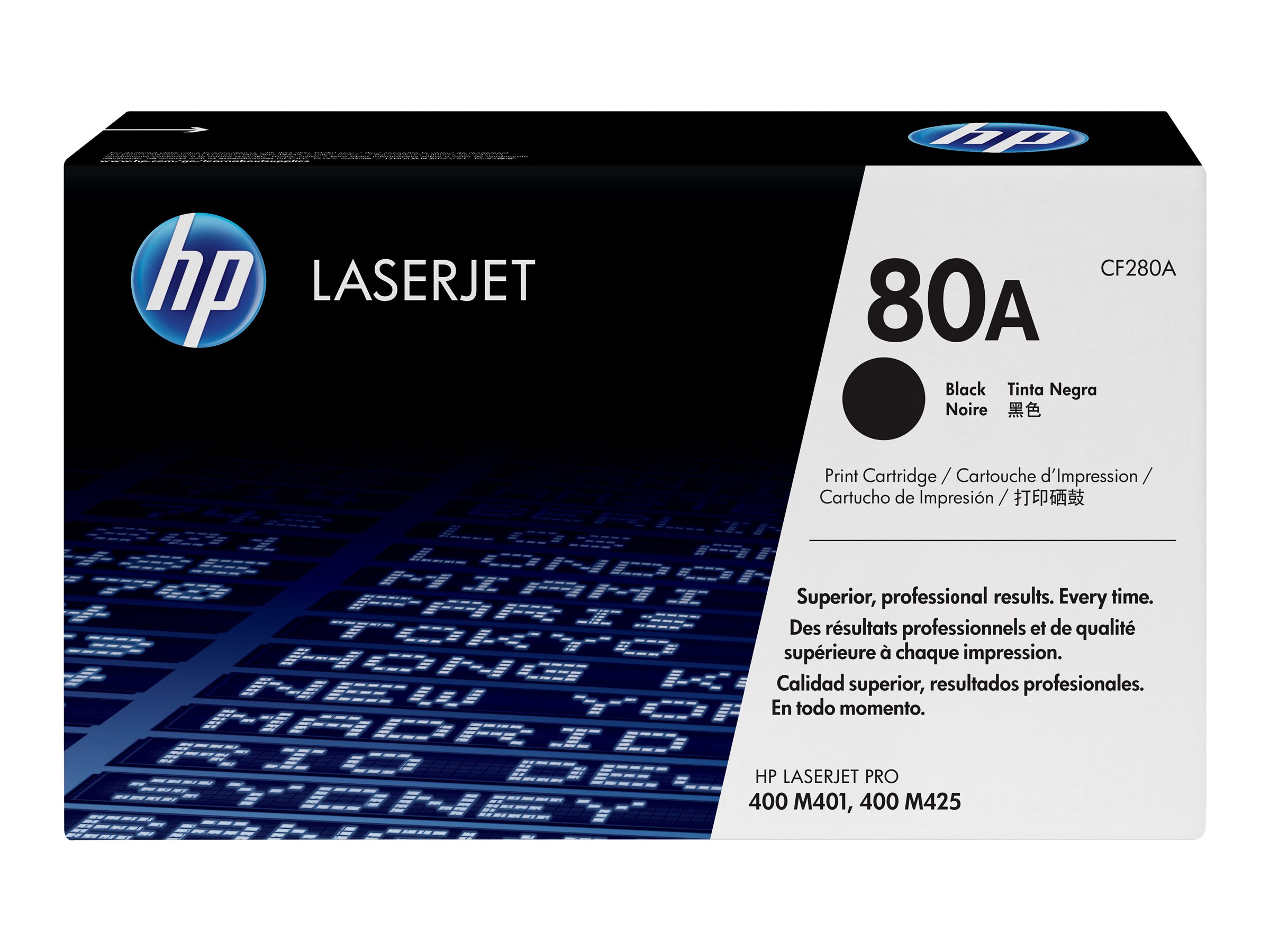 HP 80A (CF280A) schwarz Tonerkartusche HP 80A (CF280A) schwarz Tonerkartusche