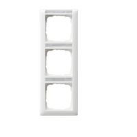 Gira Rahmen 110303 3fach BSF senk Standard 55 rw