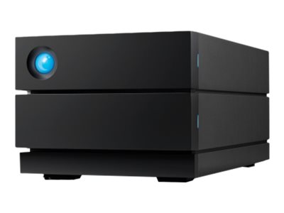 LACIE 2big RAID 16TB USBC 8,9cm 3,5Zoll hot swappable IronWolf Pro Festplatten 72rpm 5 Jahre Datenrettung inklusive