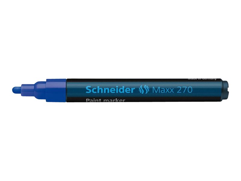 Schneider 270 Lackmarker blau 1,0 - 3,0 mm, 10 St. Schneider 270 Lackmarker blau 1,0 - 3,0 mm, 10 St.