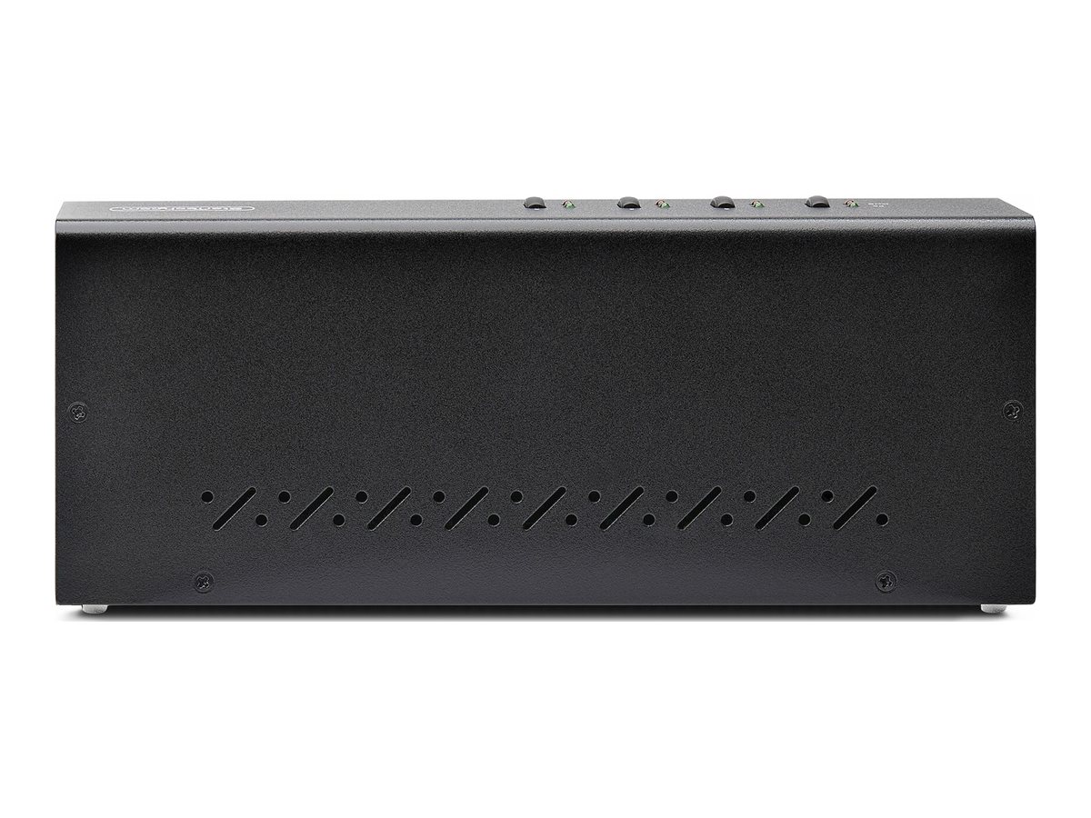 STARTECHCOM 4Port KVM Switch Dual Monitor DisplayPort 4K 60Hz 2x USB 30 2x USB 20 HotkeyDrucktasten KVM Umschalter 4 PC 2monito