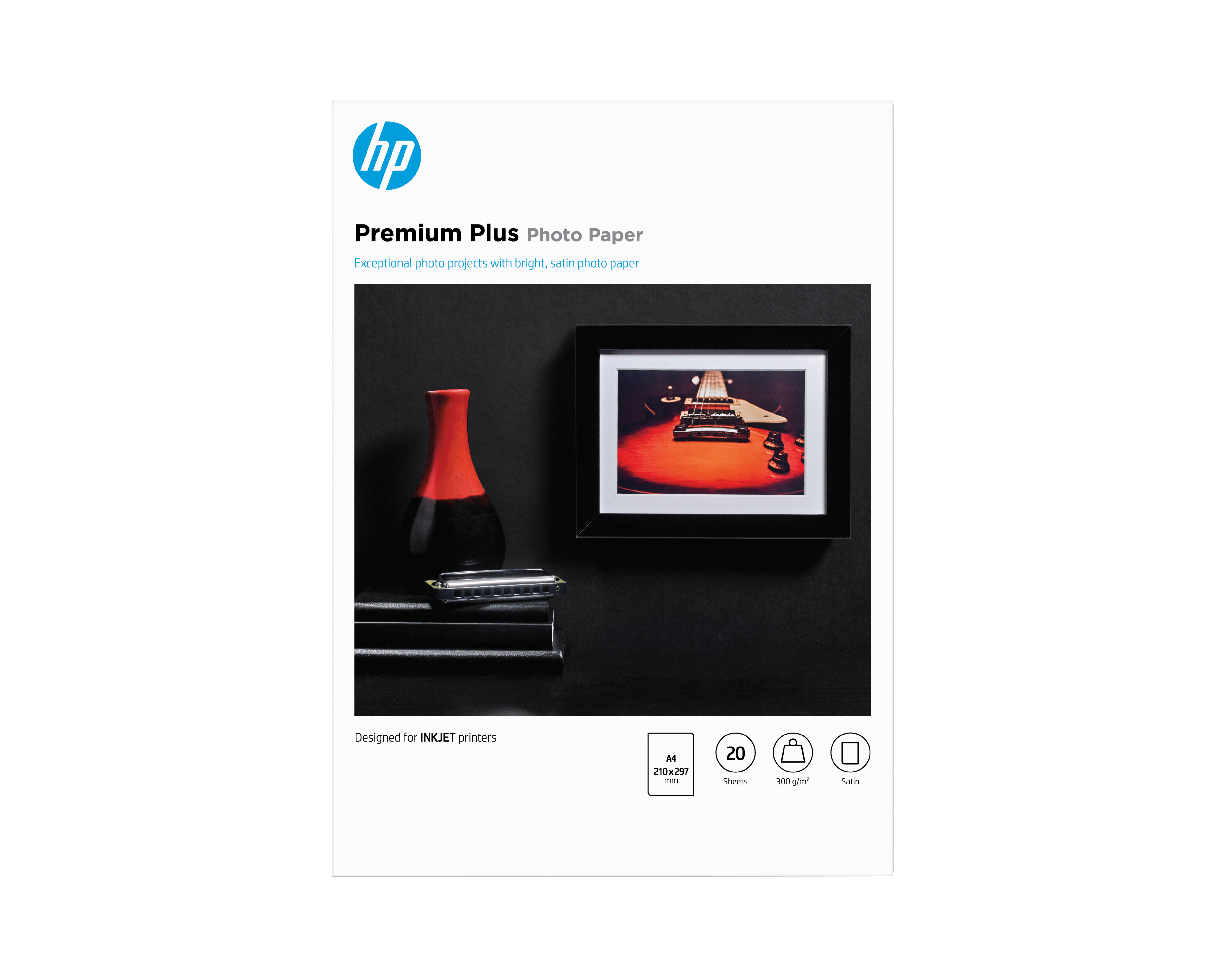 HP Fotopapier CR673A DIN A4 seidenmatt 300 gqm 20 Blatt