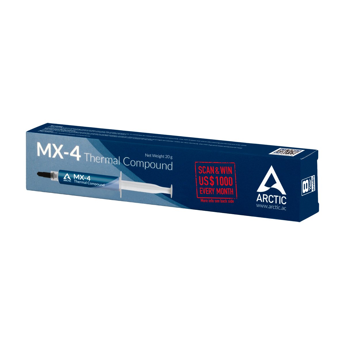 K Cooler Zubehoer Waermeleitpaste Arctic MX4 2019 20g