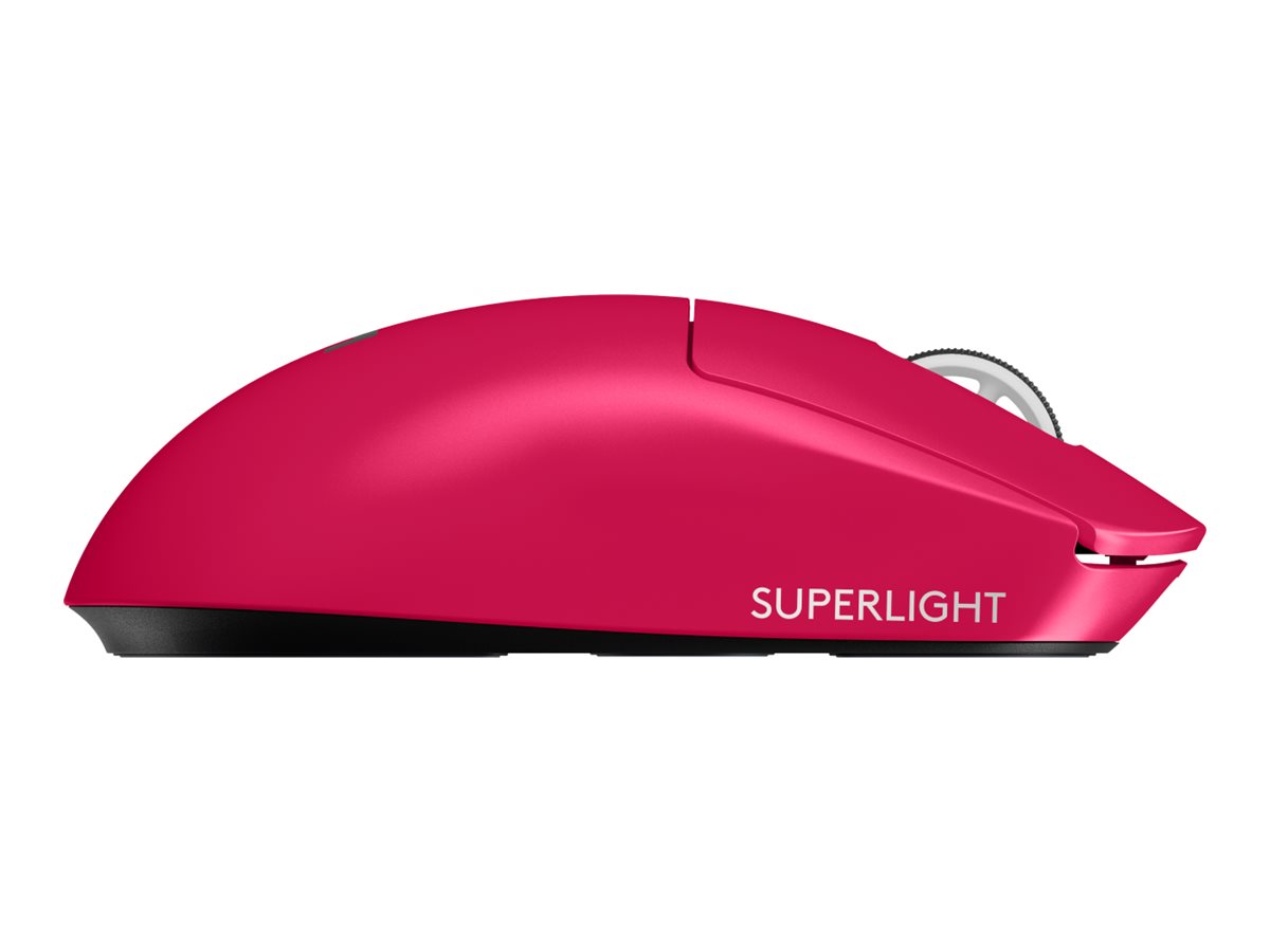 LOGITECH G PRO X SUPERLIGHT 2 Mouse gaming optical 5 buttons wireless 2.4 GHz USB LIGHTSPEED receiver pink LOGITECH G PRO X SUPERLIGHT 2 Mouse gaming optical 5 buttons wireless 2.4 GHz USB LIGHTSPEED receiver pink