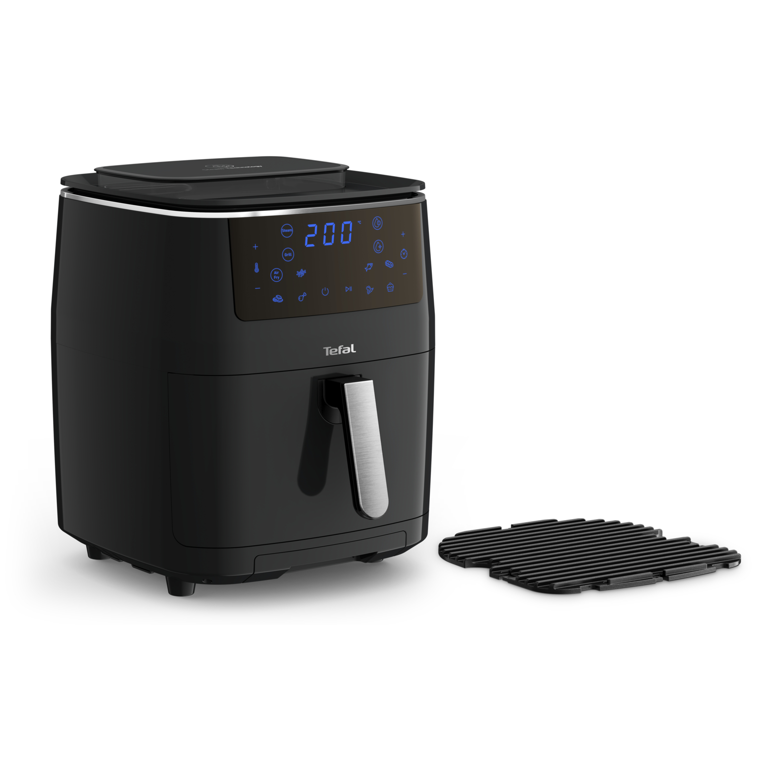 Tefal FW2018 Easy Fry Grill Steam Heissluftfritteuse XXL, schwarz