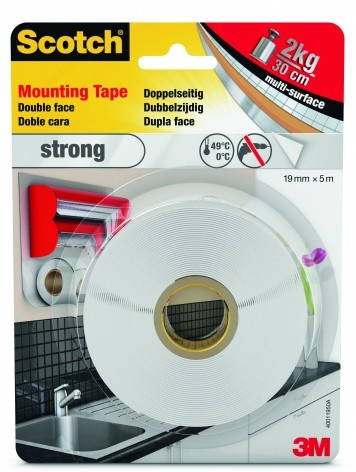 3M Scotch FIX INTERIOR doppelseitiges Klebeband 19,0 mm x 5,0 m