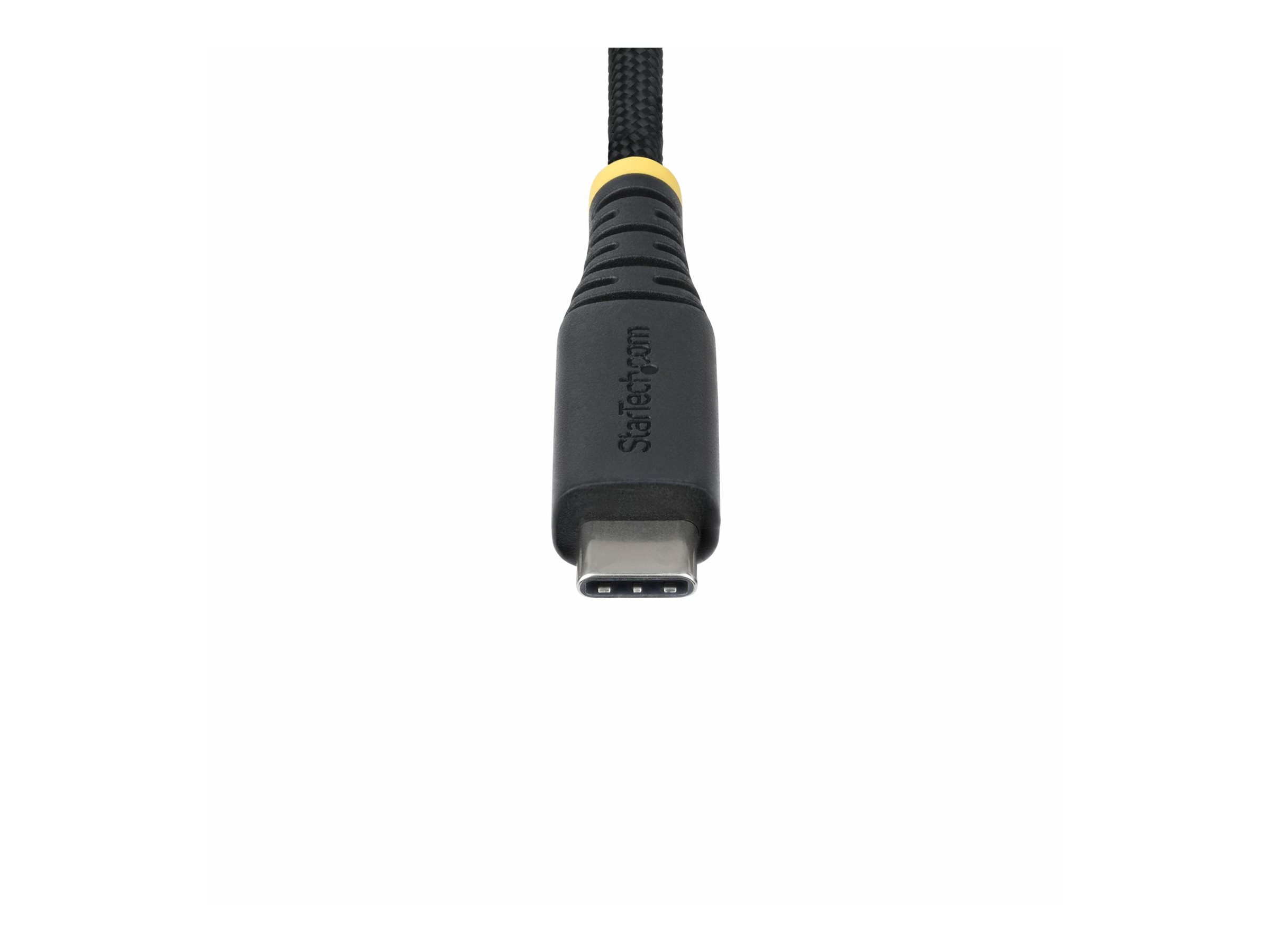 STARTECH.COM 2m USB-C-Ladekabel 240W 5A PD EPR Schnellladekabel Laptop-Ladekabel Nylon Geflochten USB-IF zertifiziert