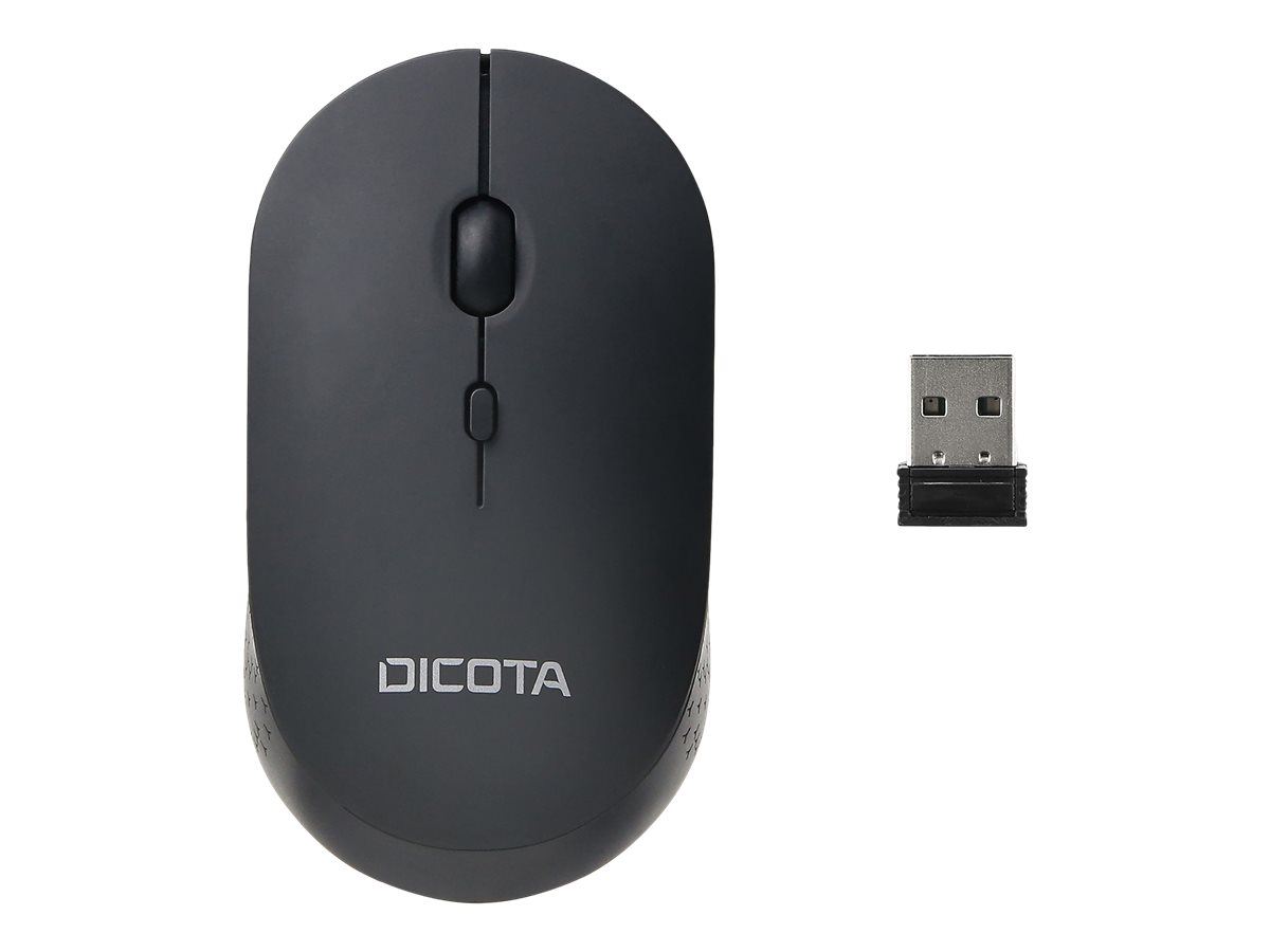 DICOTA SILENT V2 Maus kabellos schwarz