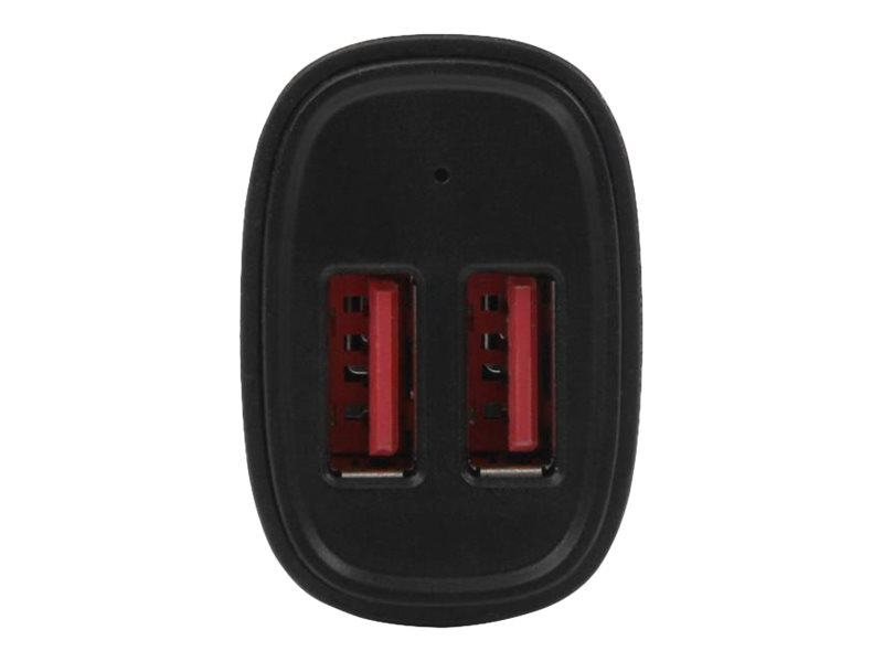 STARTECH.COM Dual-Port USB Car Charger - 24W/4.8A - Black STARTECH.COM Dual-Port USB Car Charger - 24W/4.8A - Black