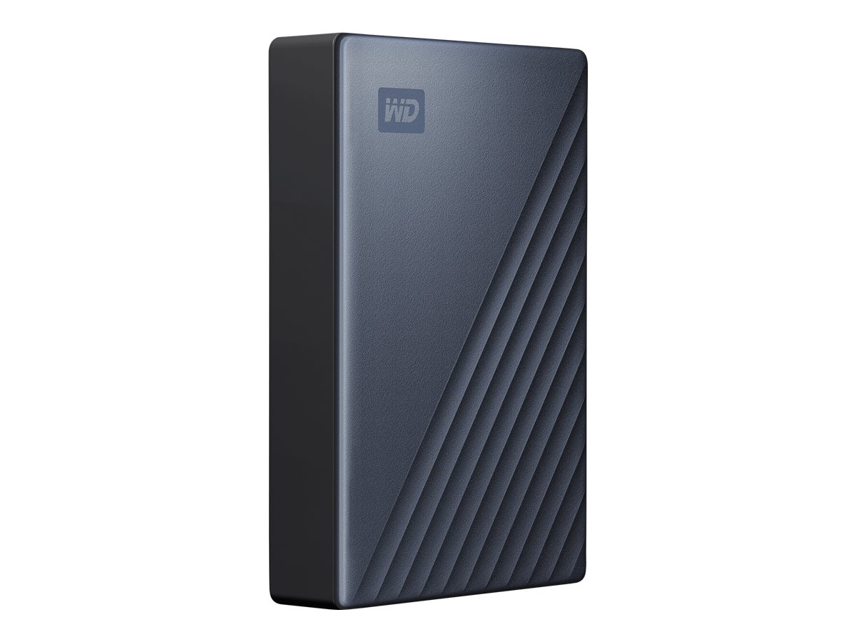 WD My Passport Ultra 5TB Blue USBCUSB30 HDD 6,4cm 2,5Zoll Metal finish RTL portable extern