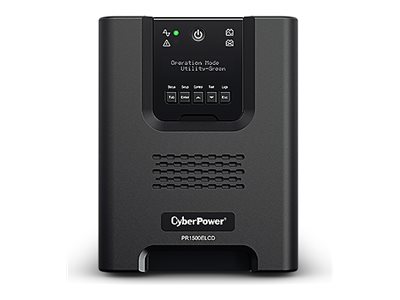 CYBERPOWER  PR1500ELCD Line-Interactive 1500VA/1350W  Sinsuwelle AVR LCD Ausgang(8) IEC RS232 USB HID EPO SNMP EnergyStar SMT1500i