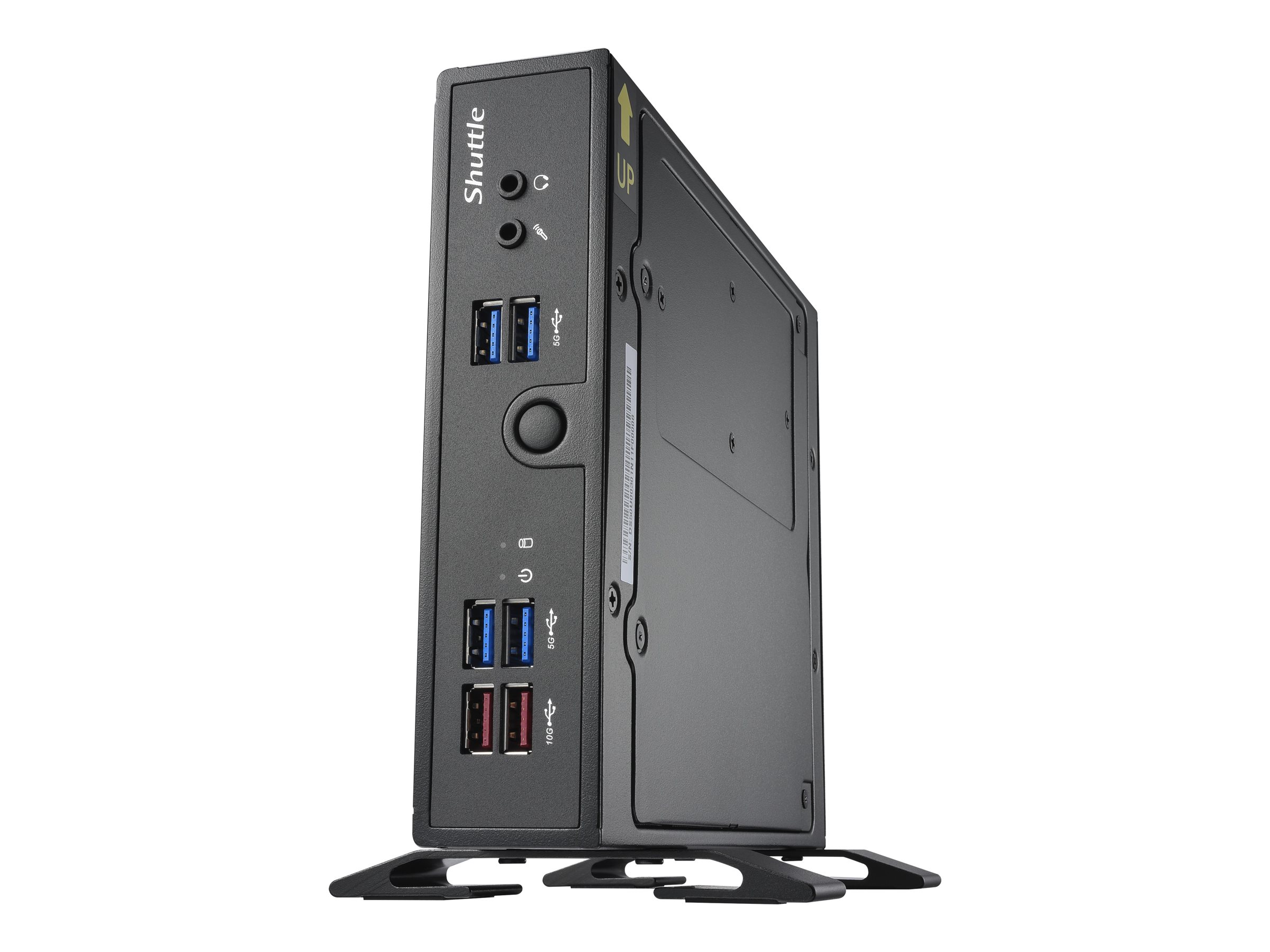 SHUTTLE Barebone XPC slim DS50U5 Intel Core i5-1335U 2xSODIMM DDR4 2xM.2 1xSATA 1xHDMI 1xDP 1xVGA Black