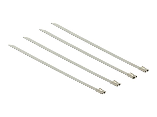 Delock Edelstahlkabelbinder L 350 x B 4,6 mm 20 Stueck