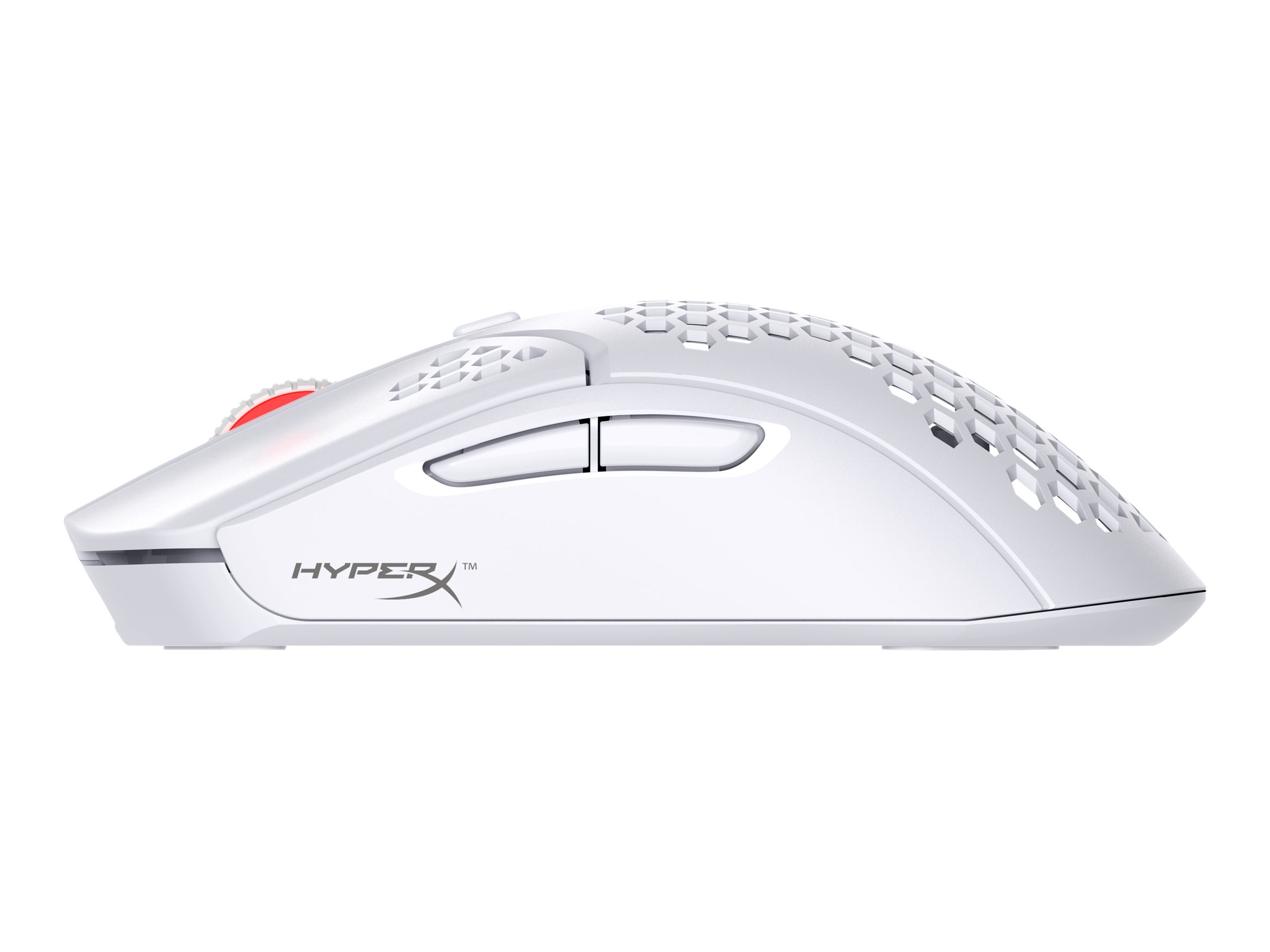 HP HyperX Pulsefire Haste wireless white gaming mouse