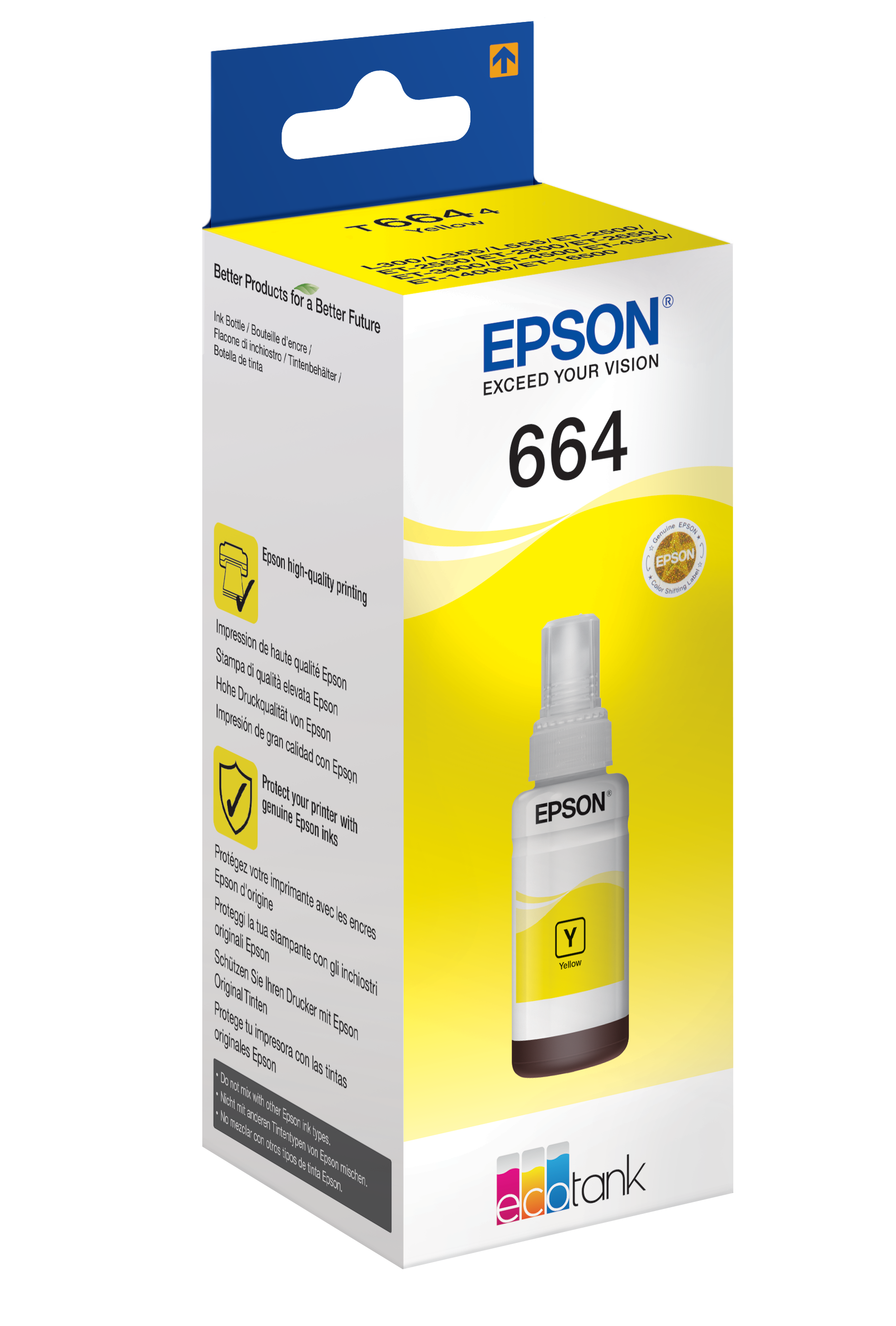Epson T6644 Gelb Nachfülltinte