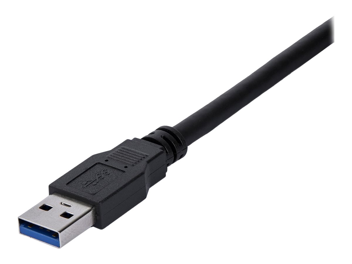 StarTech.com 1m USB 3.0 Verlängerungskabel - USB 3 Typ A Kabel Verlängerung - Stecker/ Buchse - Schwarz - USB-Verlängerungskabel - USB Typ A bis USB Typ A - 1 m