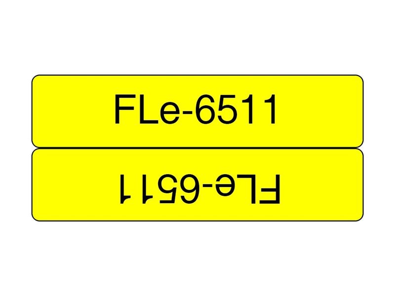 FLE6511 BROTHER PT Faehnchen Etiketten