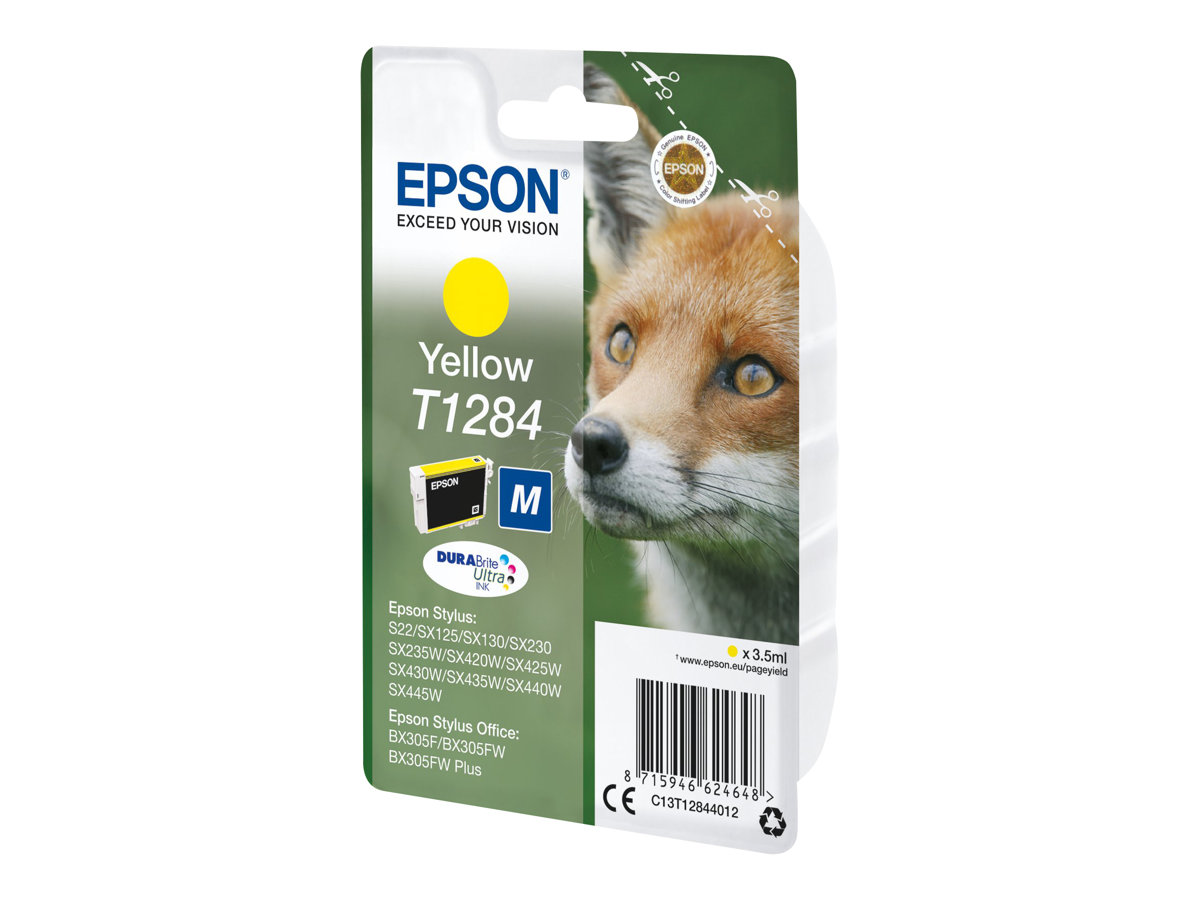 C13T12844012 EPSON BX Tinte yellow 225 C13T12844012 EPSON BX Tinte yellow 225