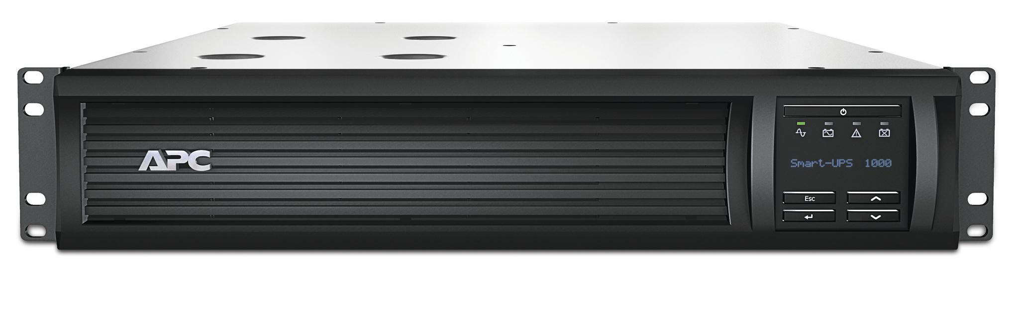 APC SMT1000RMI2UC SmartUSV 1000 VA 700Watt LCD 2HE, 230 V, mit SmartConnect