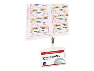 AVERY Zweckform Namensetiketten L478520 weiß 80,0 x 50,0 mm, 20 Blatt
