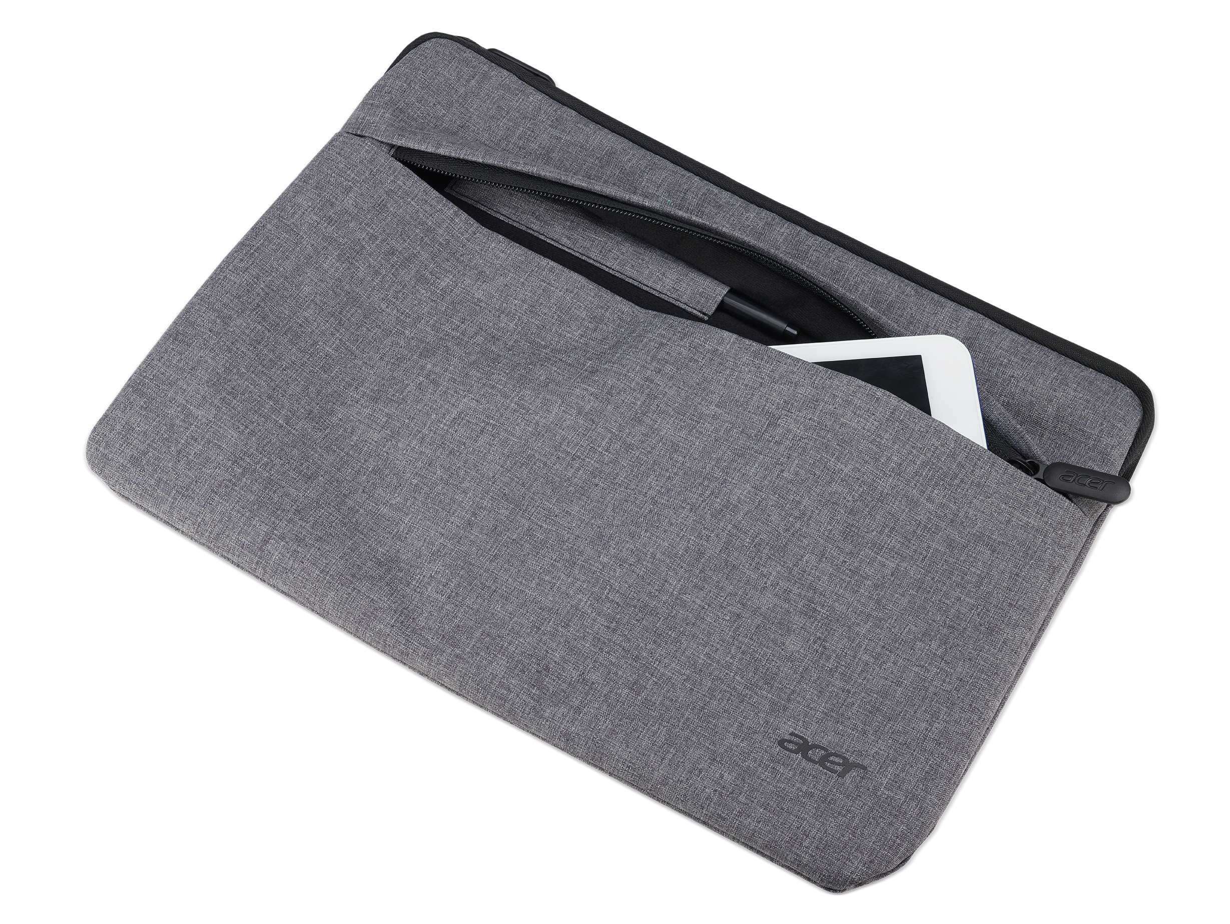 Acer Protective Sleeve 116 Hellgrau mit Fronttasche